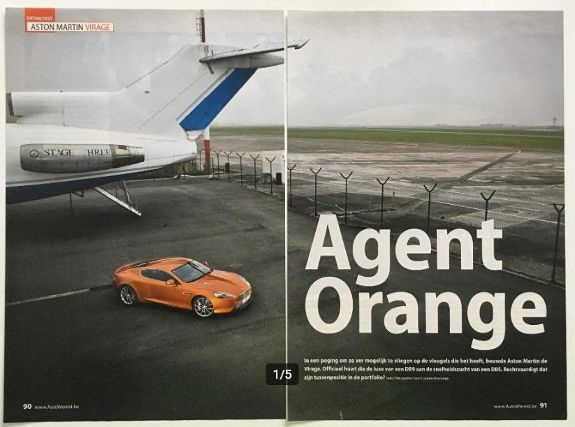 Artikel Aston Martin Virage, Ophalen of Verzenden, Zo goed als nieuw, Overige merken