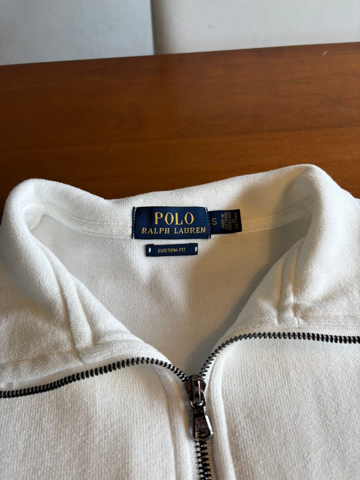 polo ralph lauren zip trui wit (valt als maat xs), Kleding | Heren, Ophalen of Verzenden, Zo goed als nieuw, Maat 46 (S) of kleiner
