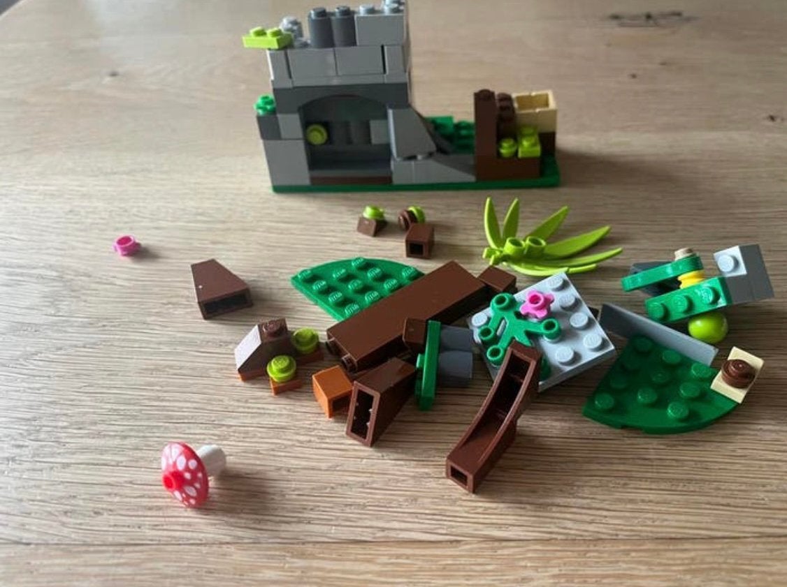 Lego steentjes. First Aid Jungle bike. Niet compleet., Ophalen of Verzenden, Zo goed als nieuw