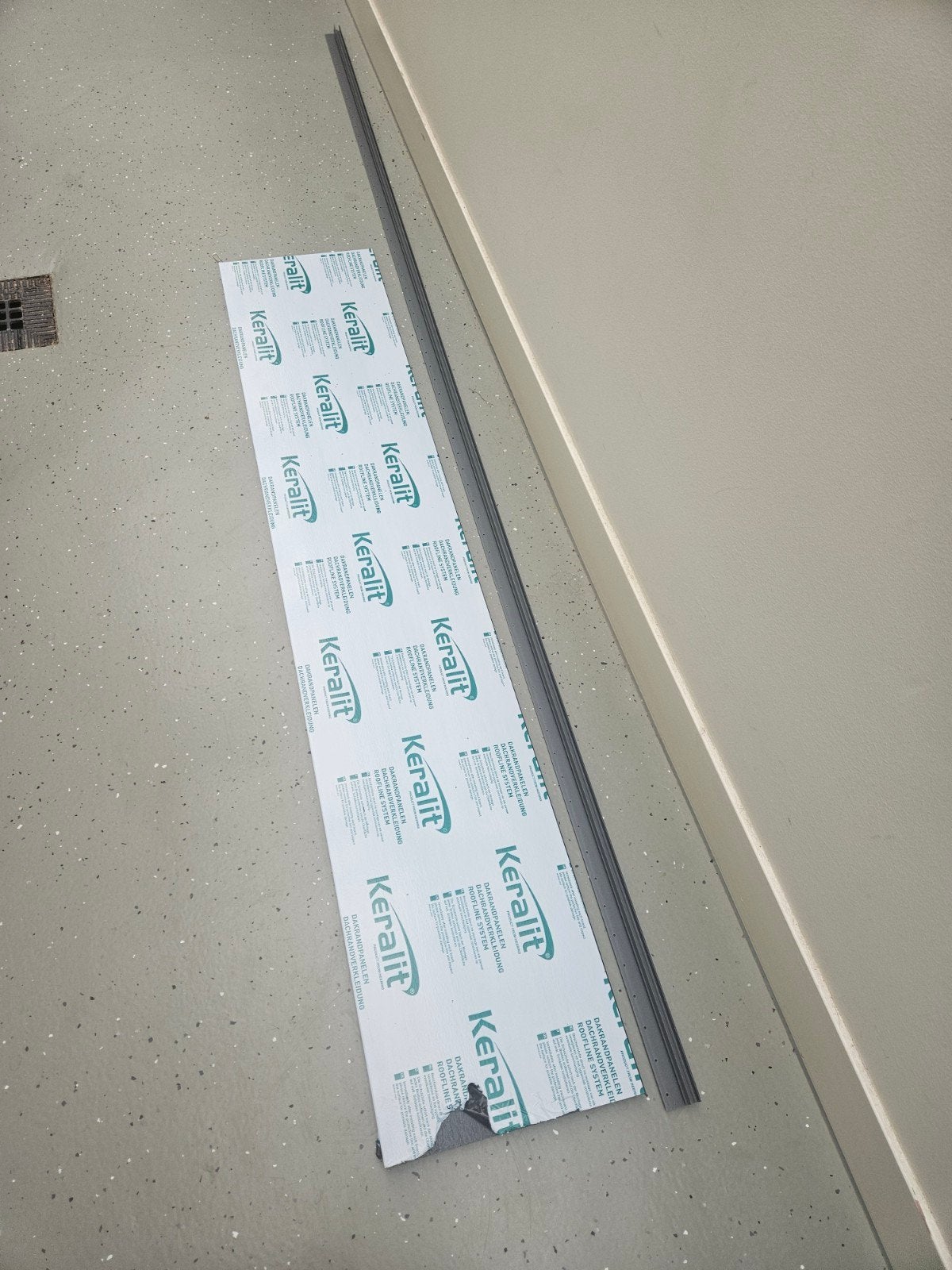 Keralite antraciet 30x152cm, Ophalen, Nieuw, Overige materialen, Minder dan 20 mm