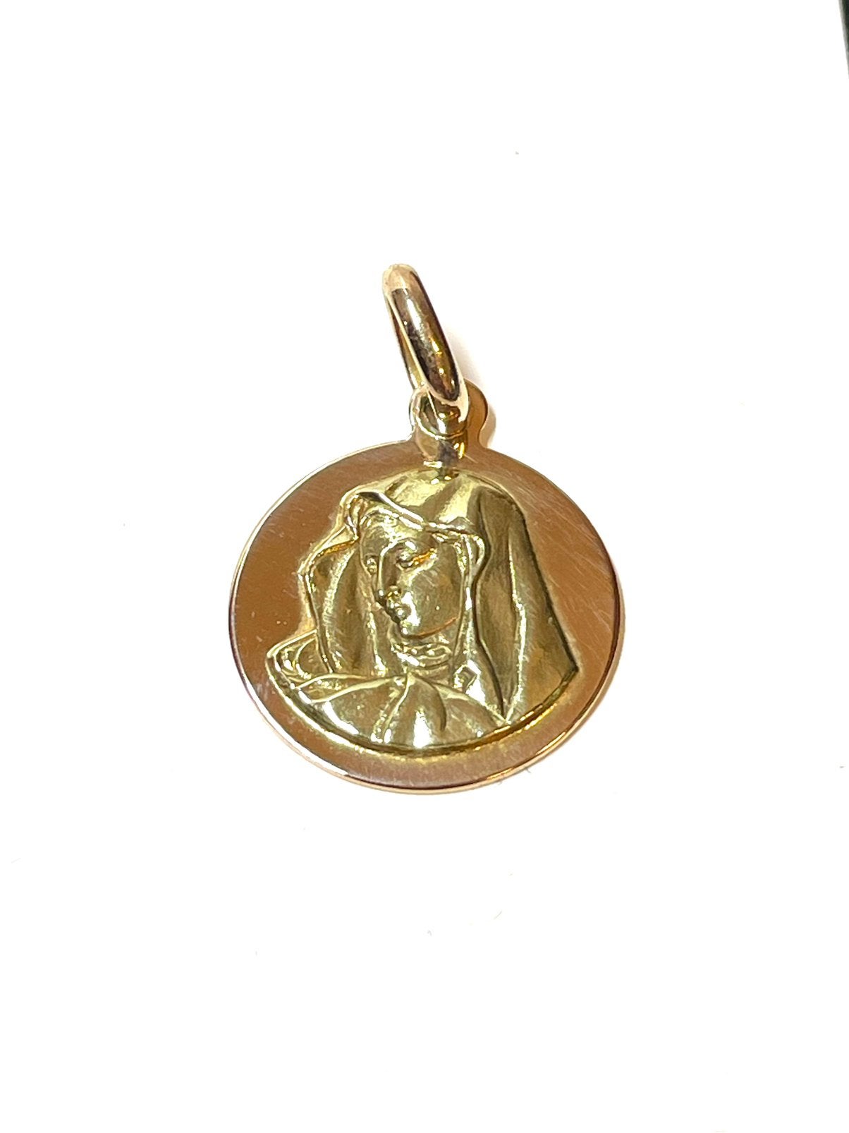 18k gouden Maria hanger, Overige voorstellingen, -, -, Ophalen of Verzenden