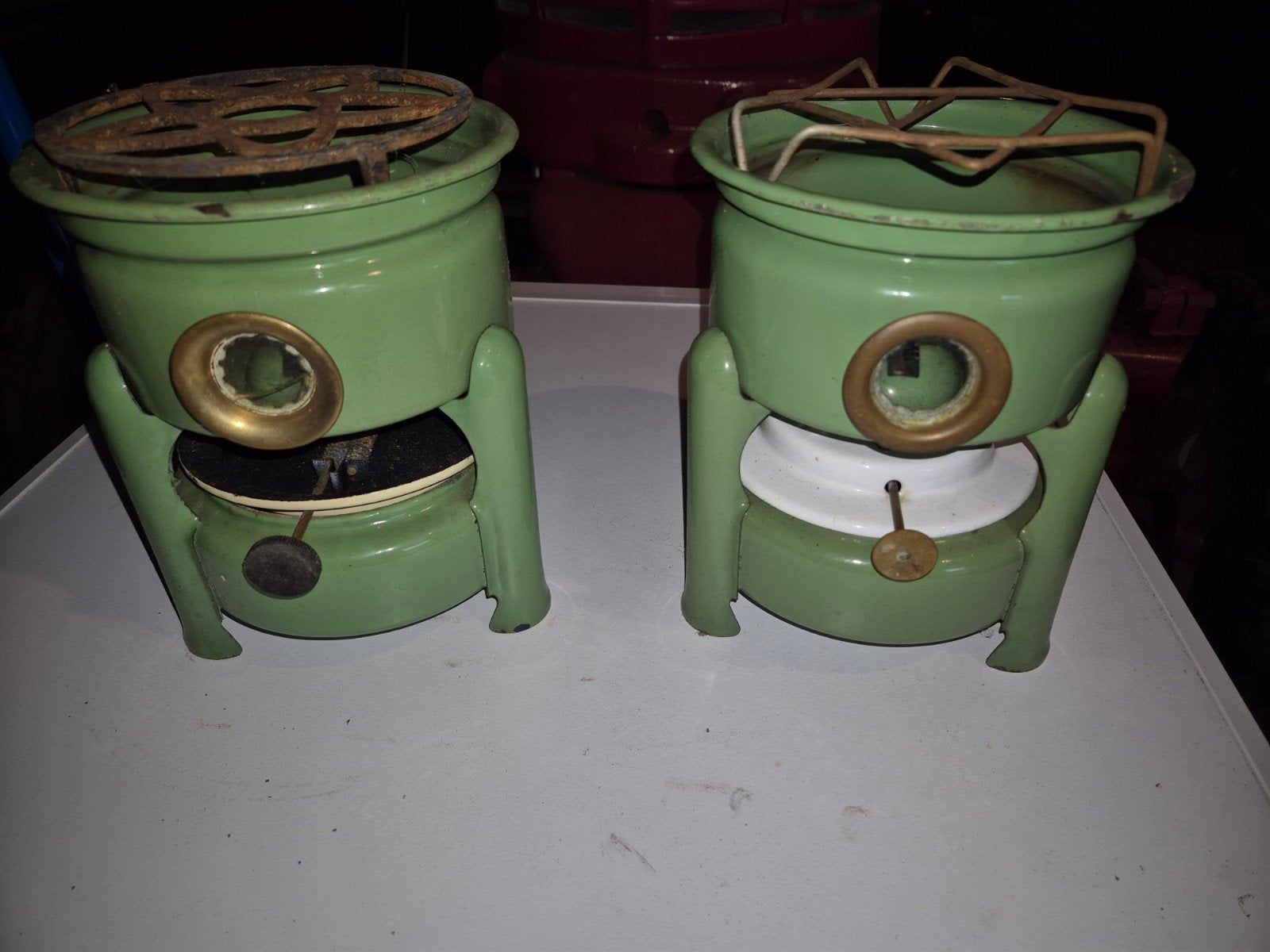 2x petroleum stel., Ophalen