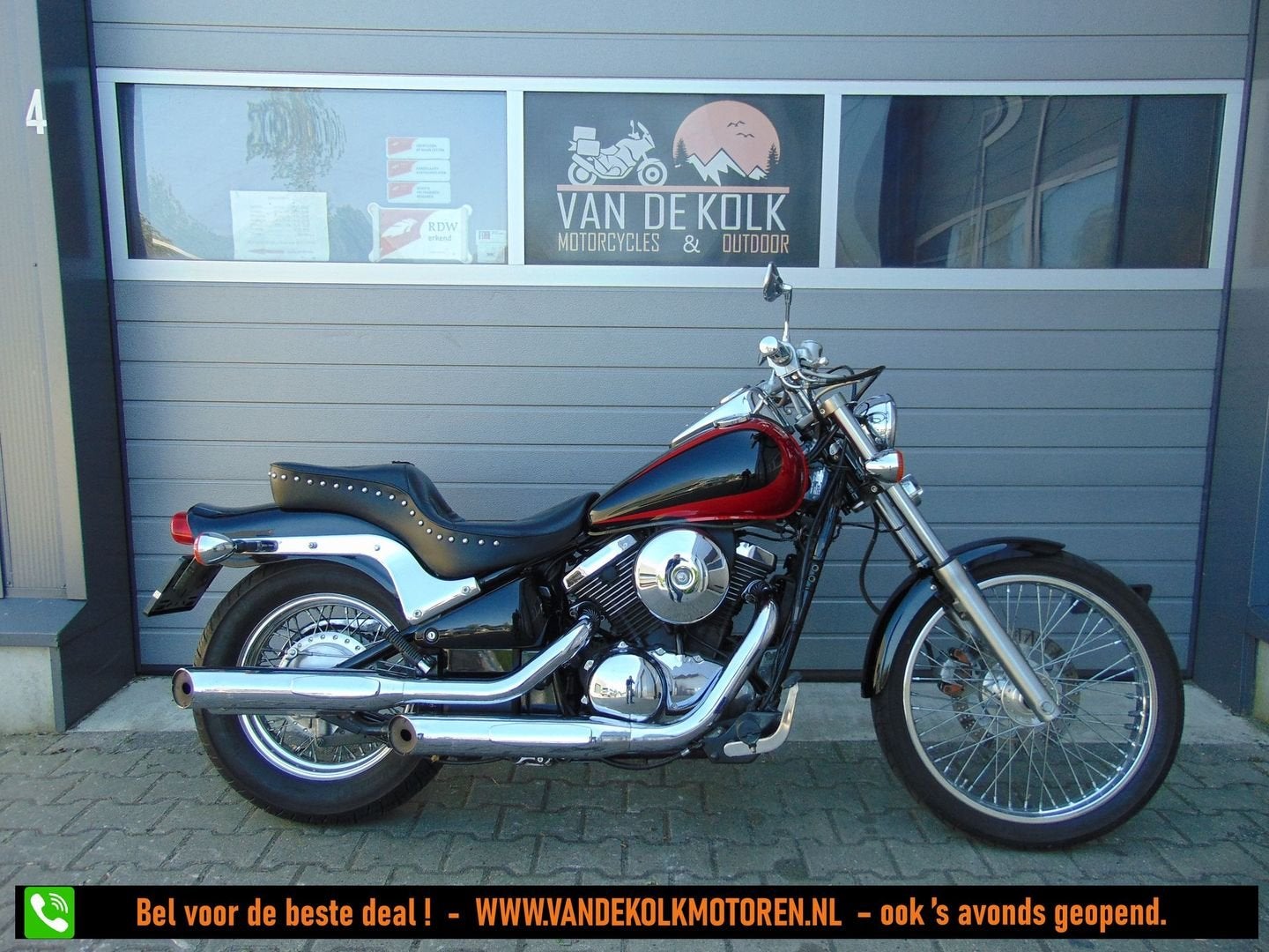 KAWASAKI VN 800 VULCAN (bj 2001) Topstaat !!, 2 cilinders, Chopper, Bedrijf, Onbekend