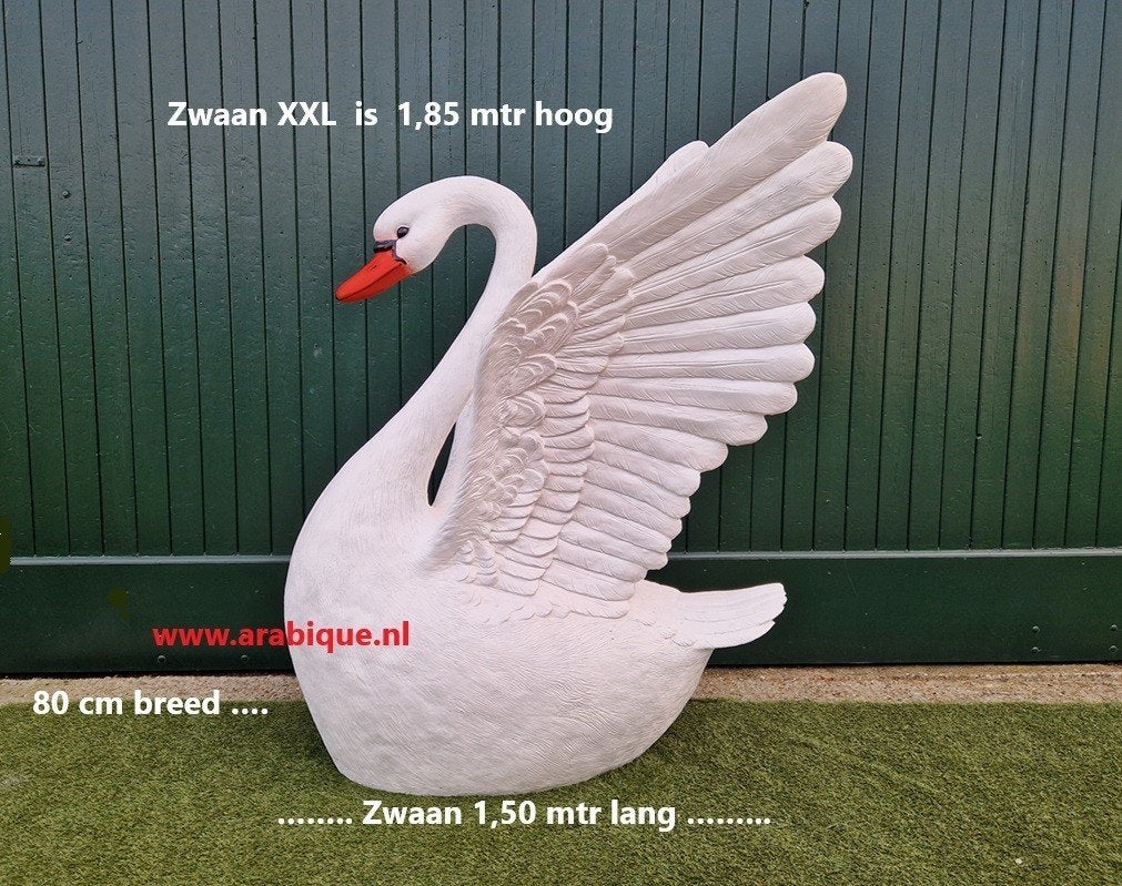 Zwaan XXL, Ophalen of Verzenden, Nieuw, Kunststof, Dierenbeeld