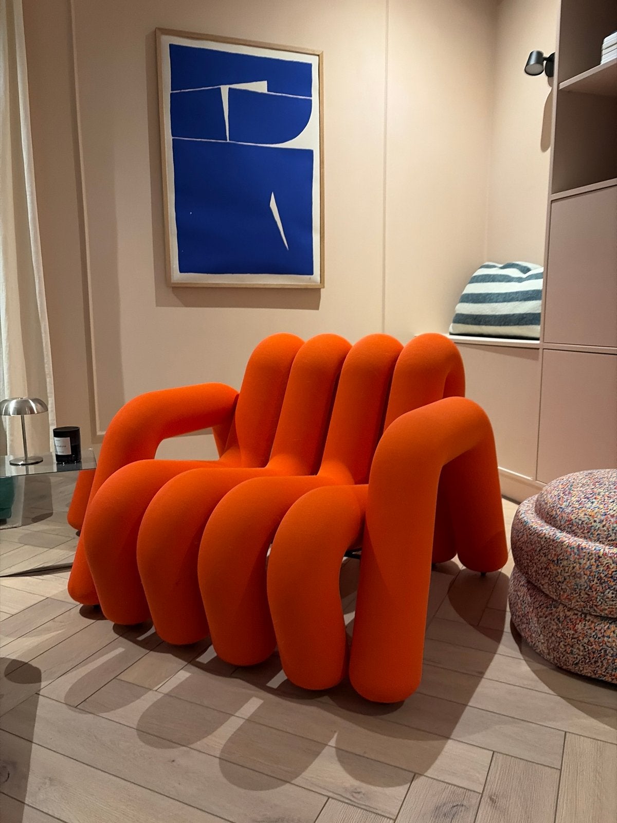 Extra Bold Sofa - Moustache Design Bank, Ophalen, 150 tot 200 cm, Tweepersoons, 75 tot 100 cm