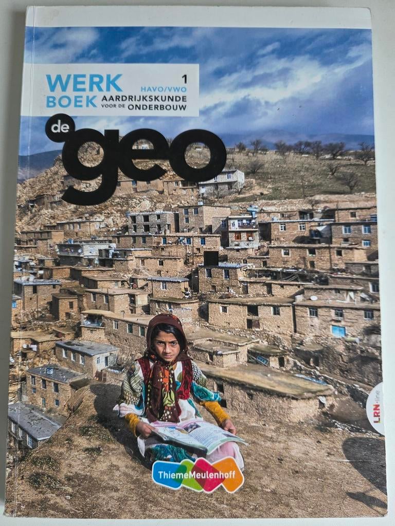 De Geo Aardrijkskunde 1 HAVO/VWO Werkboek, Gelezen, Ophalen of Verzenden, Aardrijkskunde, HAVO