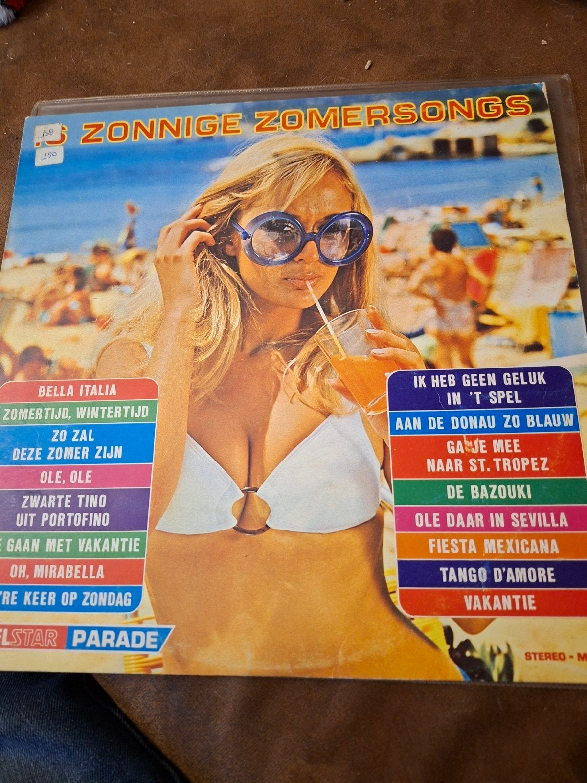 piraten toppper  lp 16 zonnige zomersongs, Ophalen of Verzenden, Zo goed als nieuw, Overige formaten, Levenslied of Smartlap