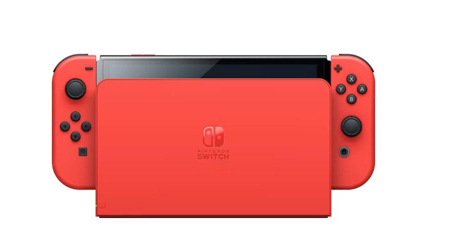Nette switch oled mario versie, Ophalen, Zo goed als nieuw, Switch OLED