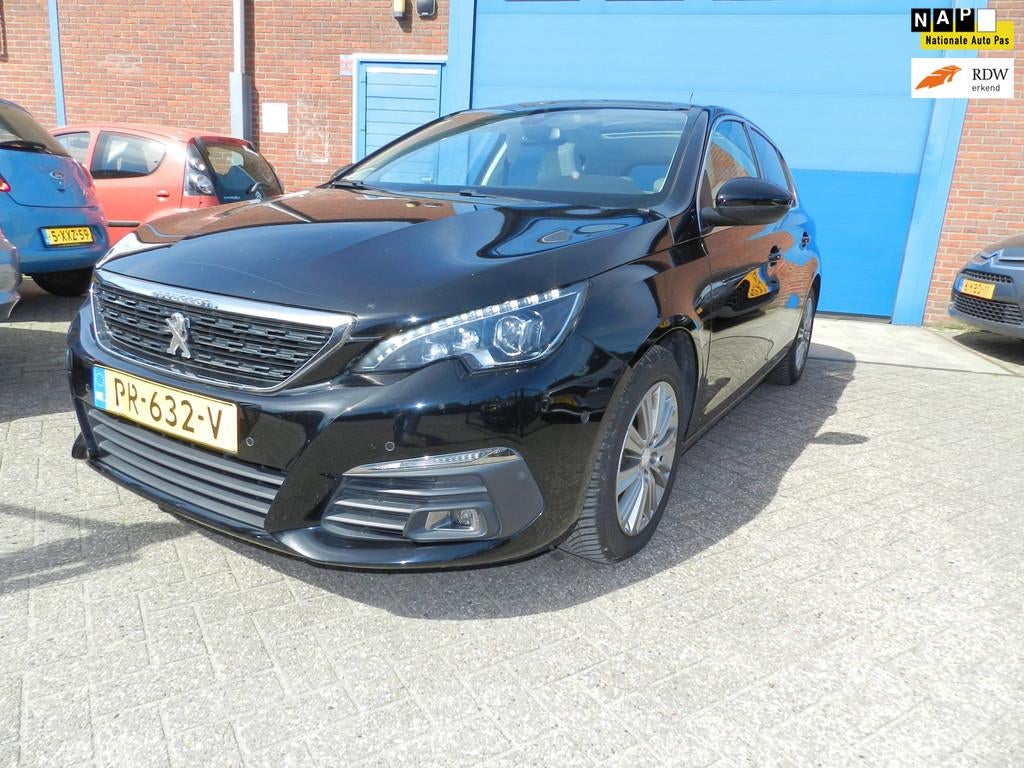 Peugeot 308 1.2 PureTech Allure volle lederbekleding, Voorwielaandrijving, Gebruikt, Euro 6, Bedrijf