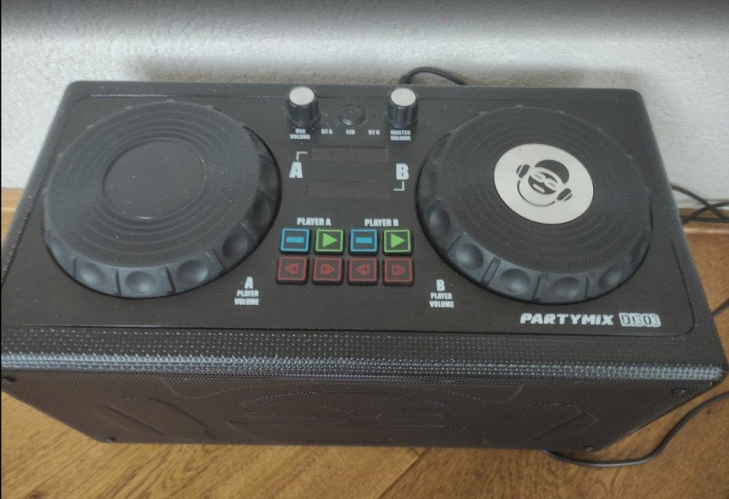 iDance PartyBox DJ303 DJ-set met licht en microfoon, Ophalen of Verzenden, Gebruikt, Jongen of Meisje