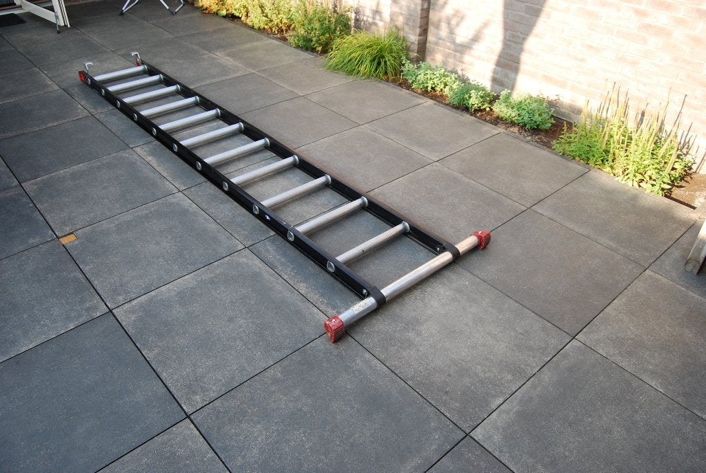 ALTREX enkele ladder met stabiliteitsbalk 11 trede 320 cm H., Ophalen, Gebruikt, Ladder, 2 tot 4 meter