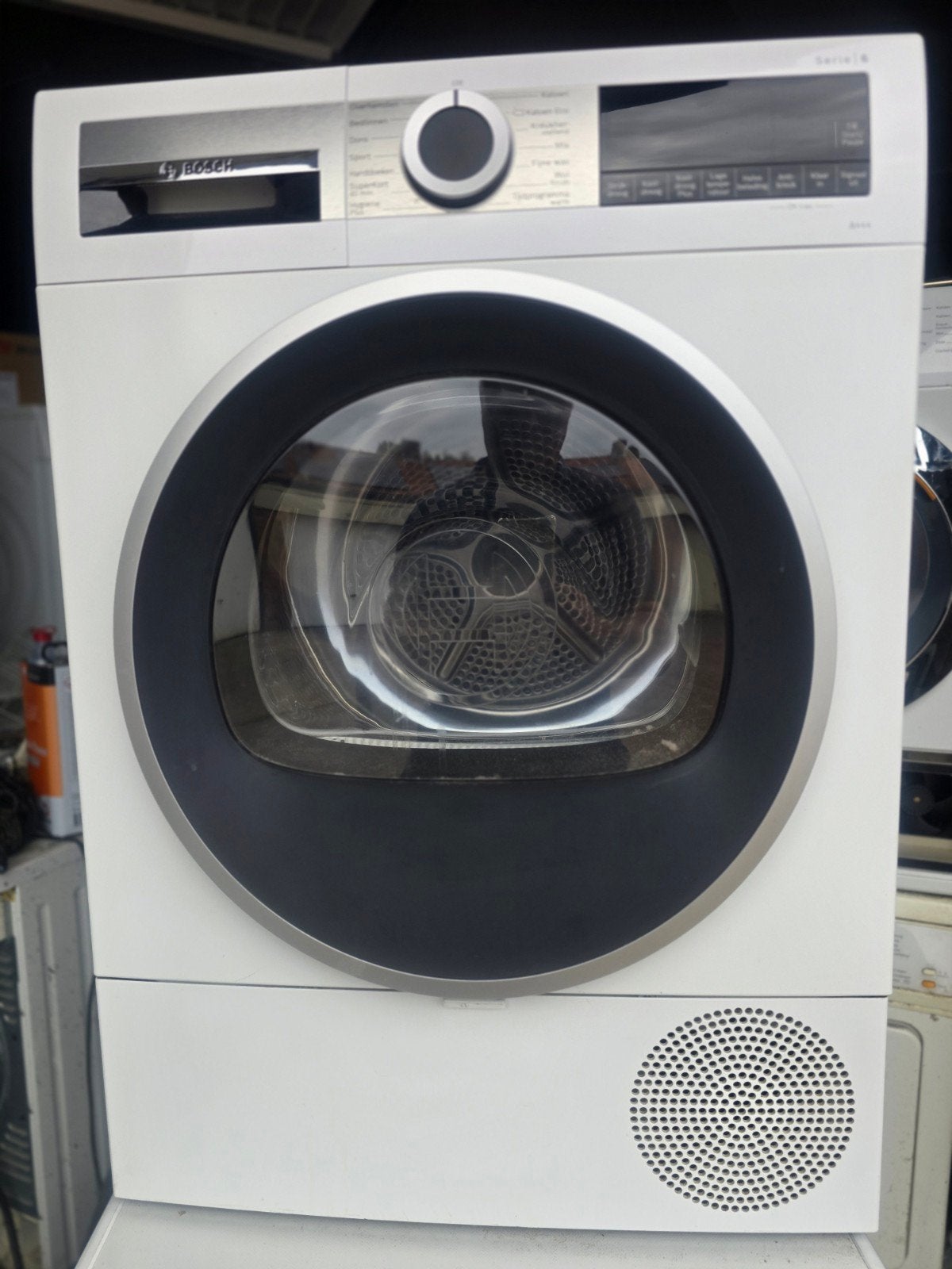 Bosch  Serie 6 Warmtepompdroger 8 kilo (06/2024), 8 tot 10 kg, Ophalen of Verzenden, Zo goed als nieuw, Voorlader