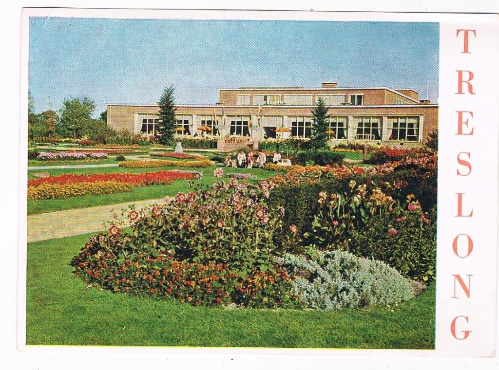 29 / HILLEGOM : Grand-Cafe-Restaurant Treslong, Verzenden, 1960 tot 1980, Ongelopen, Zuid-Holland