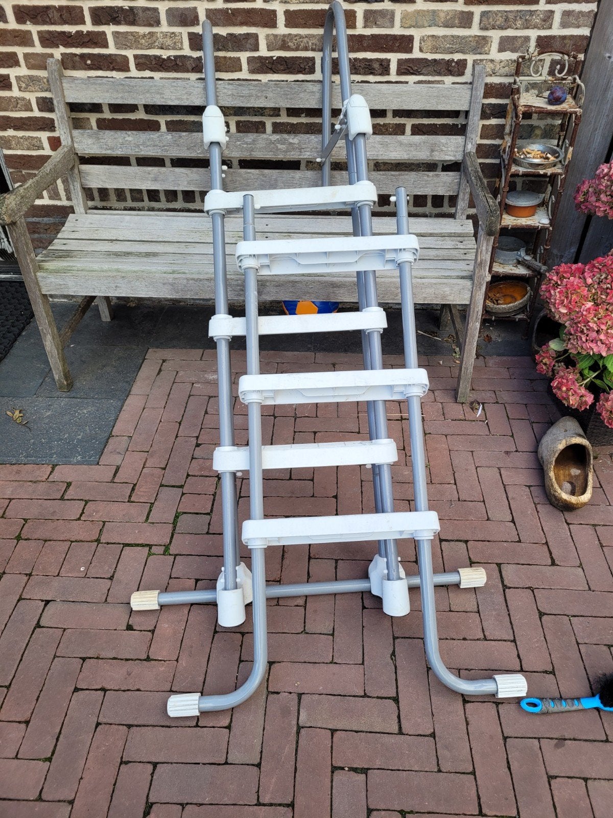 Zwembadtrapje - Gebruikt maar in goede staat, Tuin en Terras, Ophalen, Gebruikt, Ladder