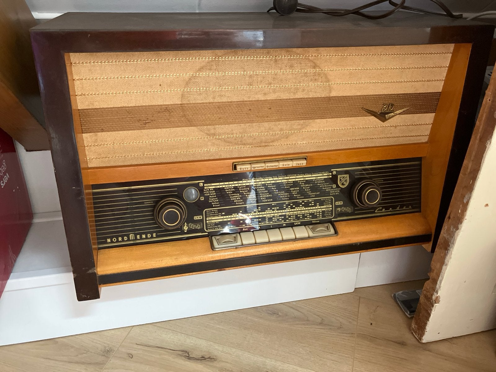 Vintage Nordmende Radio - Werkt, Ophalen of Verzenden, Gebruikt, Radio