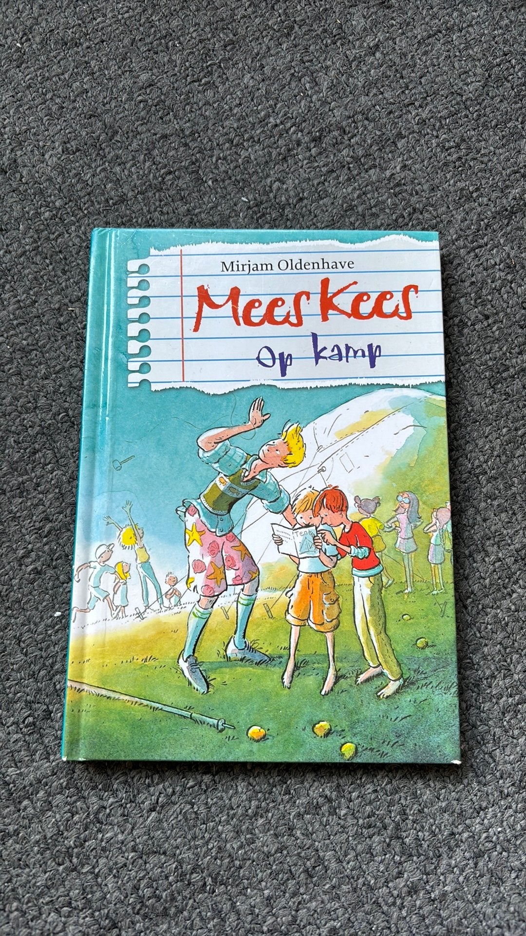 Mees kees op kamp, Boeken, Ophalen of Verzenden, Zo goed als nieuw, Fictie algemeen