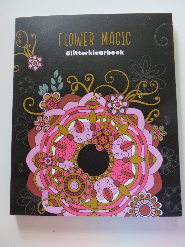 Kleurboek Glitter , Flower Magic, Ophalen, Nieuw, Overige typen