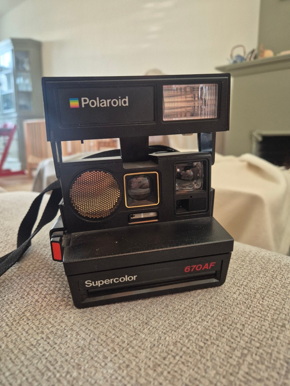 Polaroid Supercolor 670AF Instant Camera, Audio, Tv en Foto, Fotocamera's Analoog, Ophalen of Verzenden, Gebruikt, Polaroid, Polaroid
