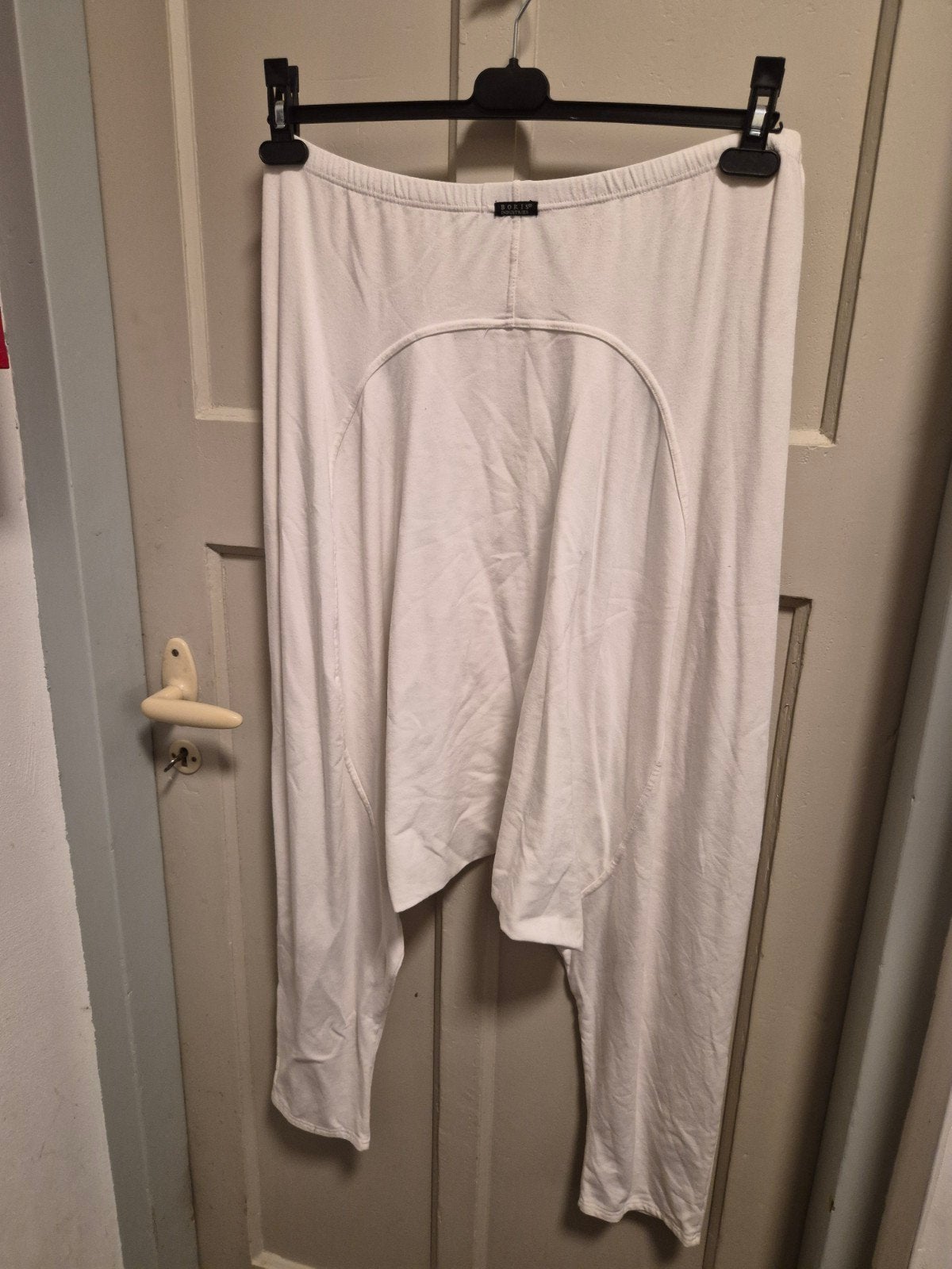 Witte Boris Industries broek, maat 2, Boris Industries, Wit, Maat 42/44 (L), Ophalen of Verzenden