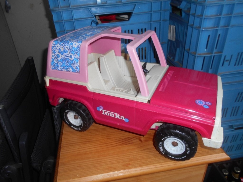 Grote Tonka auto, Antiek en Kunst, Antiek | Speelgoed, Ophalen
