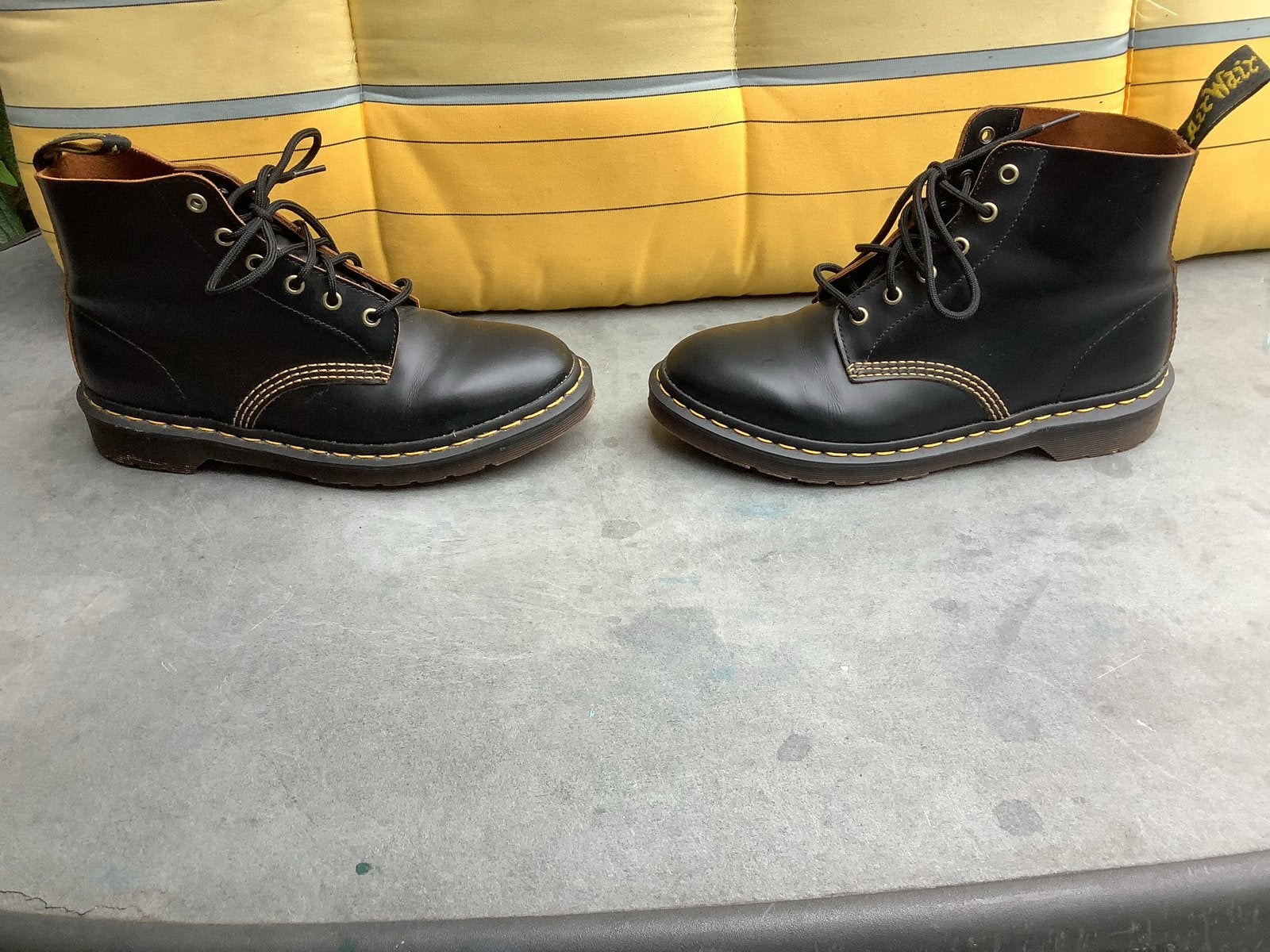 Dr. Martens 101 maat 40 enkellaarzen laarzen zwart zgan, Zwart, Lage of Enkellaarzen, Ophalen of Verzenden, Zo goed als nieuw