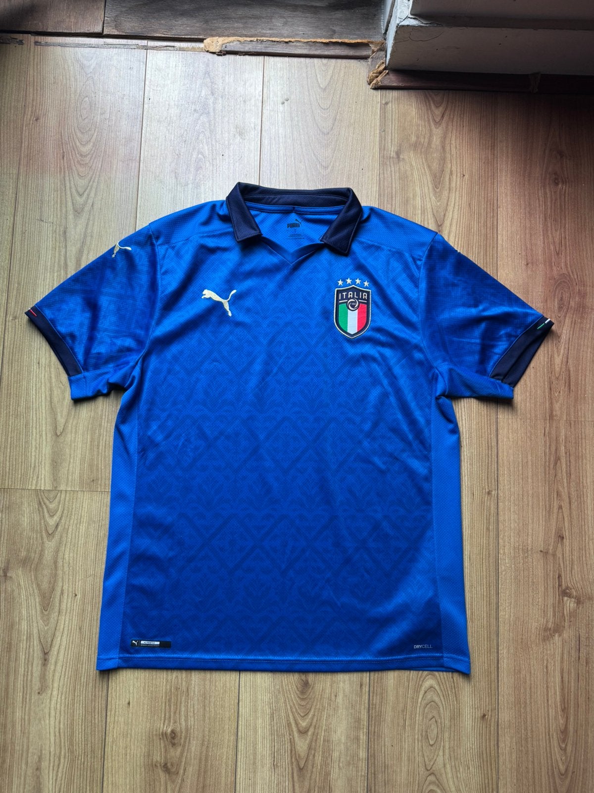 Origineel voetbalshirt Italië, Maat 52/54 (L), Blauw, Ophalen of Verzenden, Zo goed als nieuw