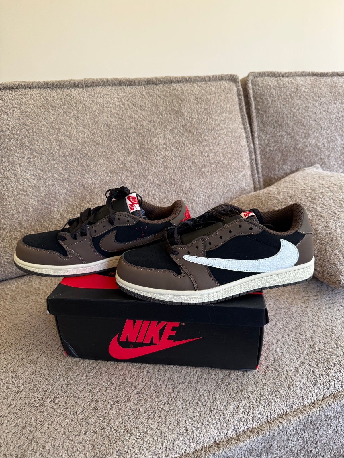 Nike Air Jordan 1 Low Travis Scott Reverse Mocha, Kleding | Heren, Schoenen, Ophalen, Bruin, Nieuw, Sneakers of Gympen
