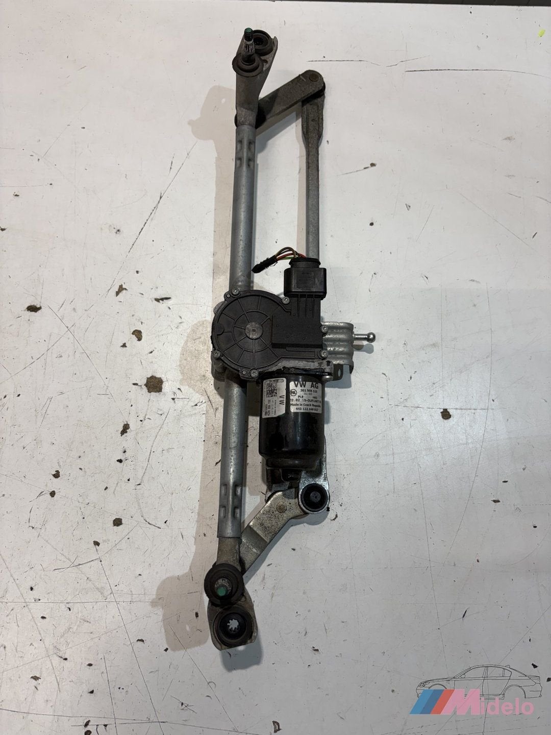 VW POLO 2G RUITENWISSER MECHANIEK 2G1955023A, Gebruikt, -, Volkswagen, -