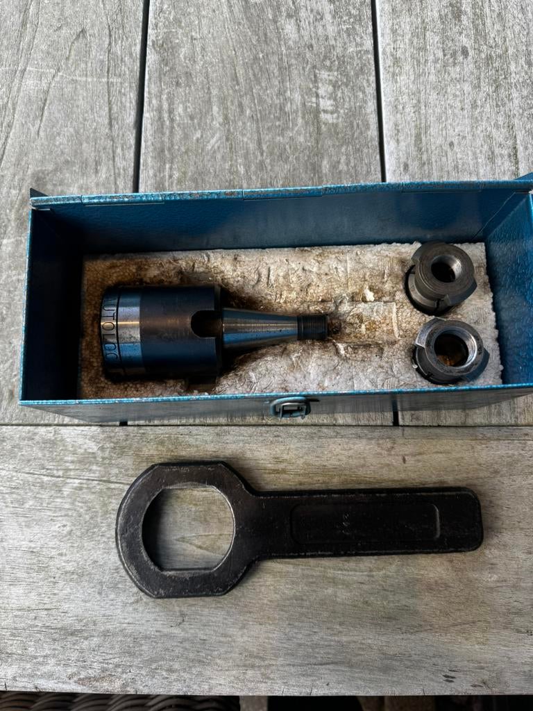 Clarkson Autolock ISO30 Spantangenhouder Freesmachine Frees, Doe-het-zelf en Verbouw, Gereedschap | Freesmachines, Ophalen of Verzenden