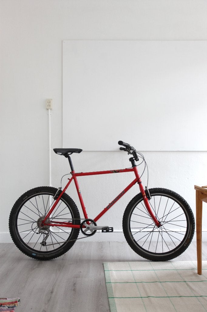 Retro Mountainbike commuter / bikepacking - Batavus nitro, Fietsen en Brommers, Gebruikt, Velgrem, Geen vering, 53 tot 57 cm