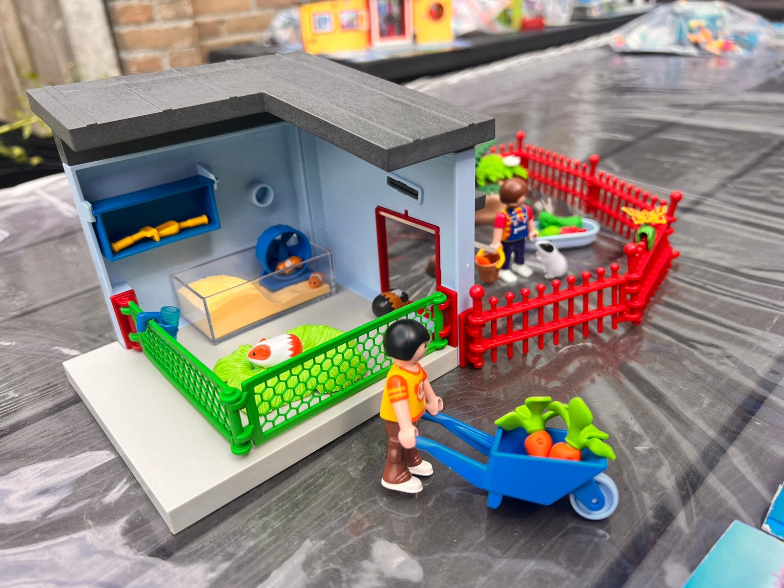 Knaagdierenverblijf city life playmobil, Ophalen, Complete set, Zo goed als nieuw, City life