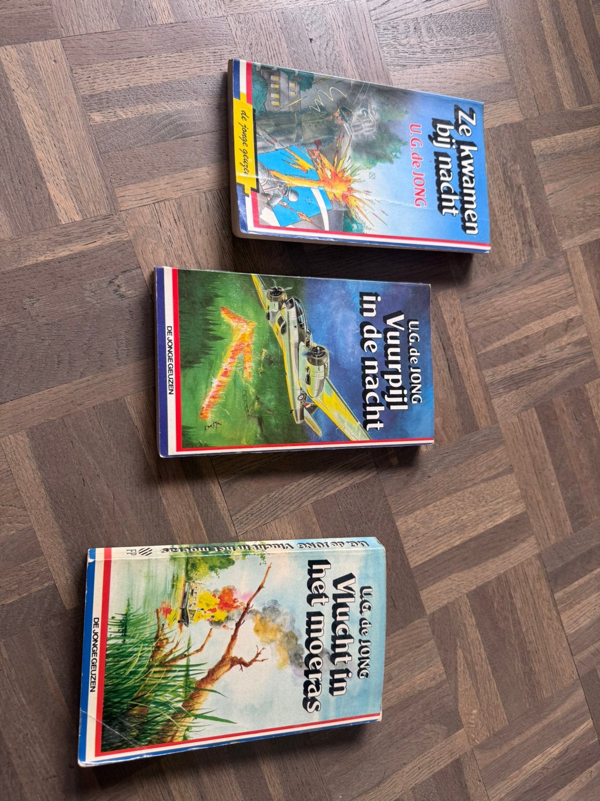 Set van 3 Boeken UG de Jong, Boeken, Ophalen of Verzenden, Niet van toepassing, Gelezen, Algemeen