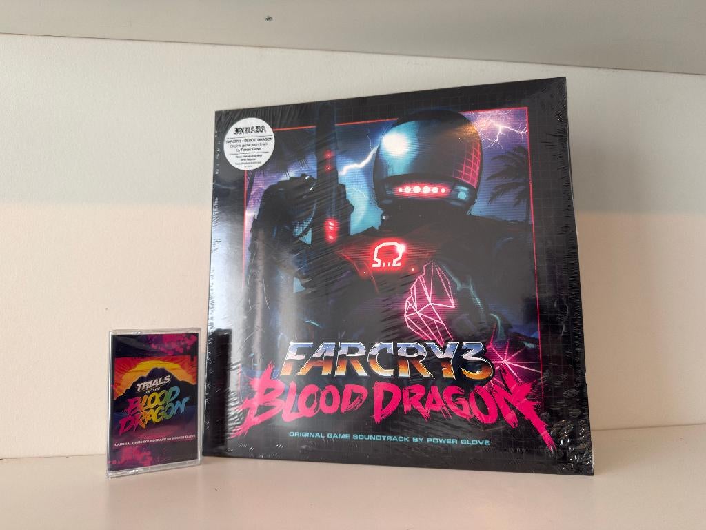 Far Cry 3 Blood Dragon LP + cassette tape! NIeuw in de seal!, Vanaf 18 jaar, Overige genres, 1 speler, Nieuw