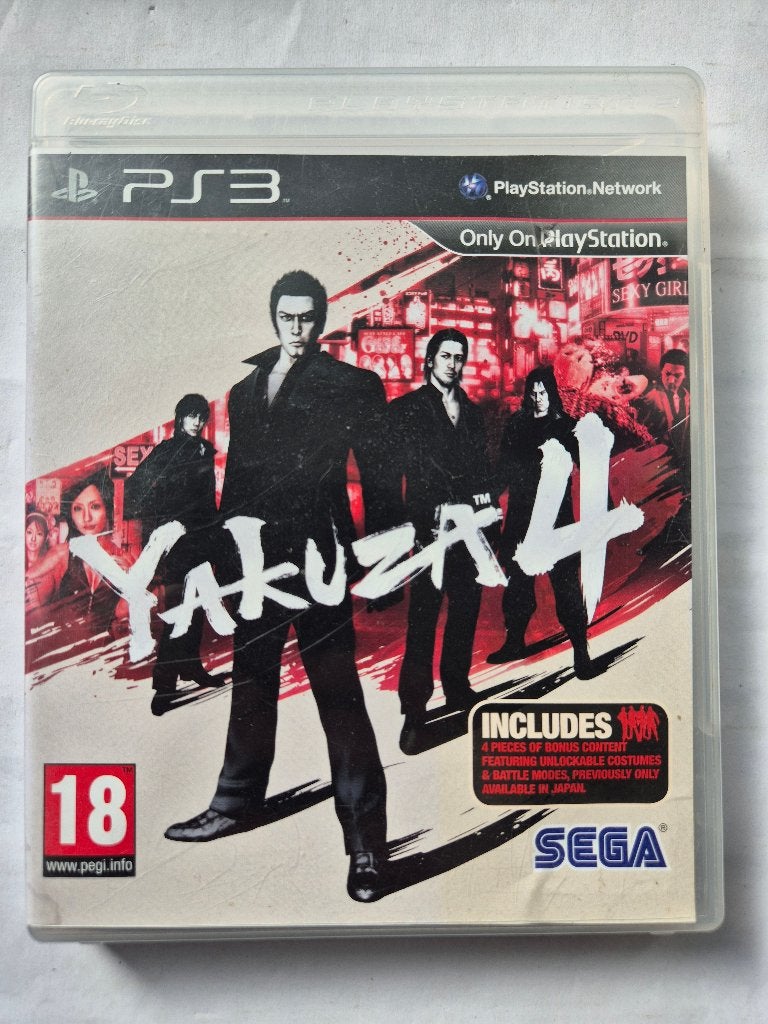 YAKUZA 4, Gebruikt, 1 speler, Racen en Vliegen, Ophalen of Verzenden