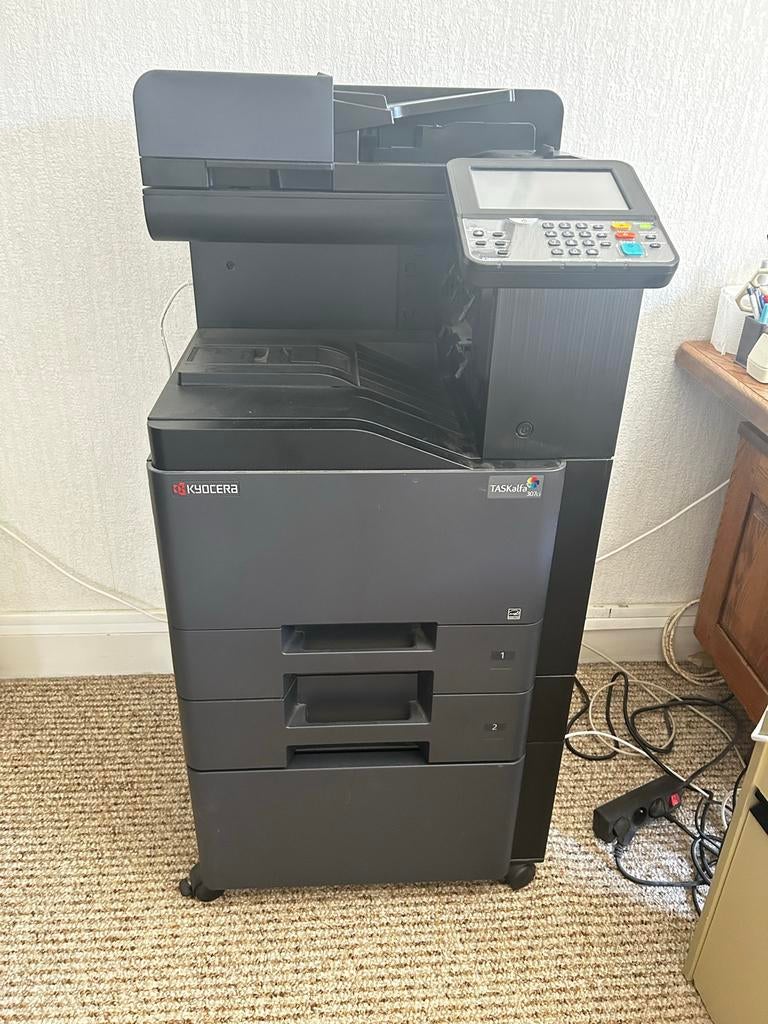 Kyocera TASKalfa 307ci Kleuren Multifunctionele Printer, Ophalen, Gebruikt, All-in-one, Kleur printen