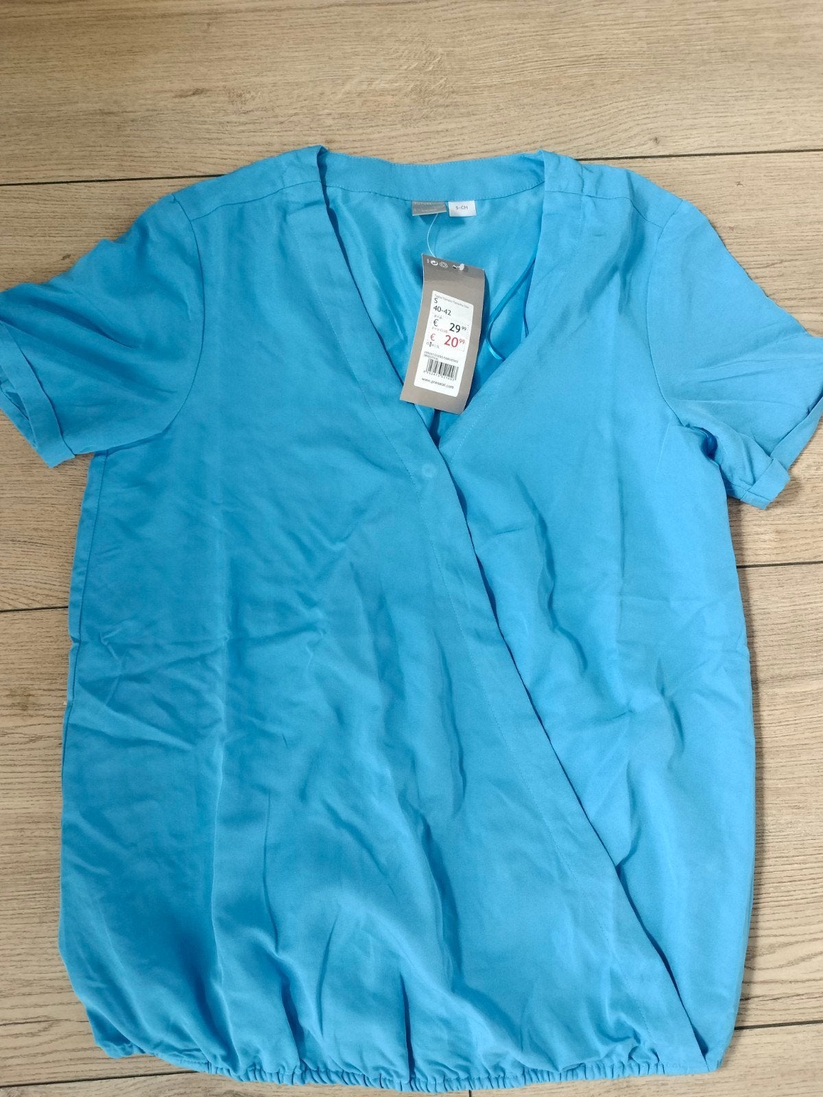 Futuremom Prenatal Zwangerschapstop Maat S-CH, Kleding | Dames, Positiekleding, Nieuw, Blouse of Tuniek, Maat 36 (S), Blauw, Ophalen of Verzenden