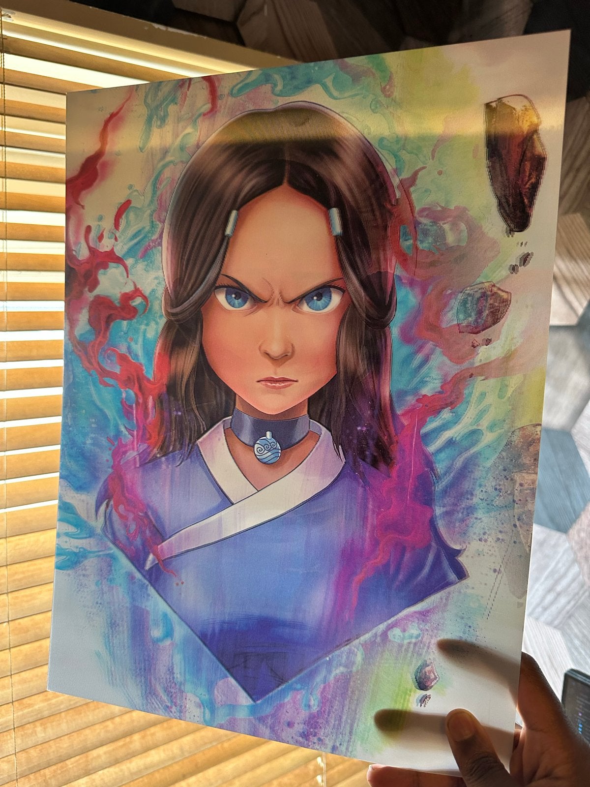 Avatar: The Last Airbender 3D Poster - Sokka, Katara & Toph, Rechthoekig Staand, Nieuw, Ophalen of Verzenden, A1 t/m A3