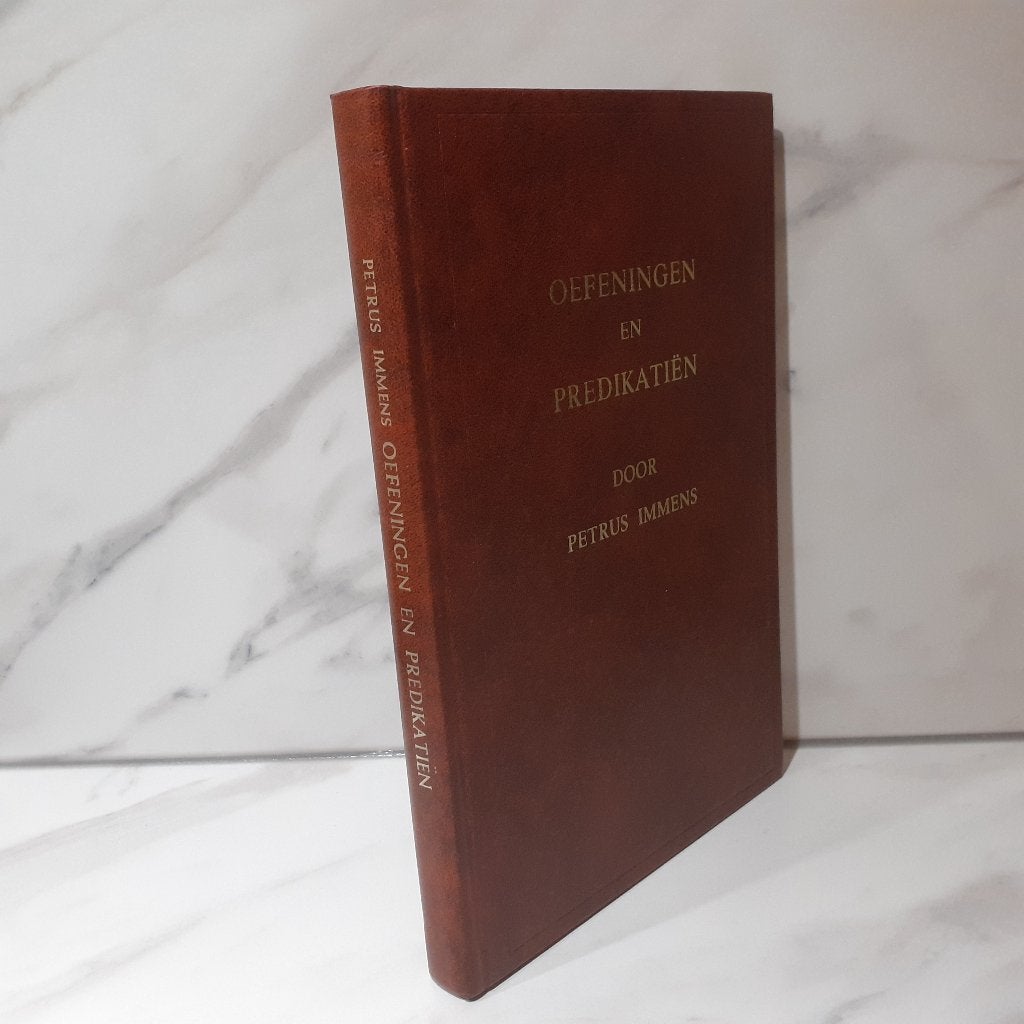P. Immens: Oefeningen en predikatien, Ophalen of Verzenden, Gelezen, Christendom | Protestants