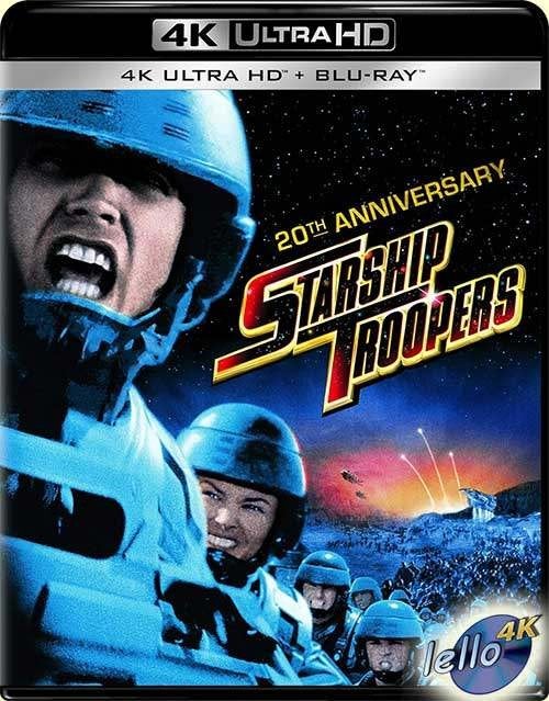 Blu-ray 4K: Starship Troopers 20th (1997 Casper Van Dien) US, Ophalen of Verzenden, Nieuw in verpakking, 4K Ultra HD Blu-ray, Actie