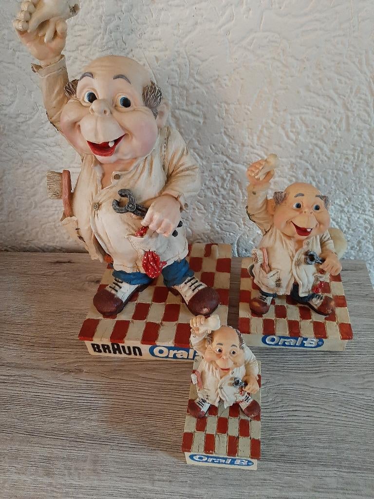 laven efteling set van 3 Oral B laafjes, Verzamelen, Ophalen of Verzenden, Zo goed als nieuw, Beeldje of Poppetje