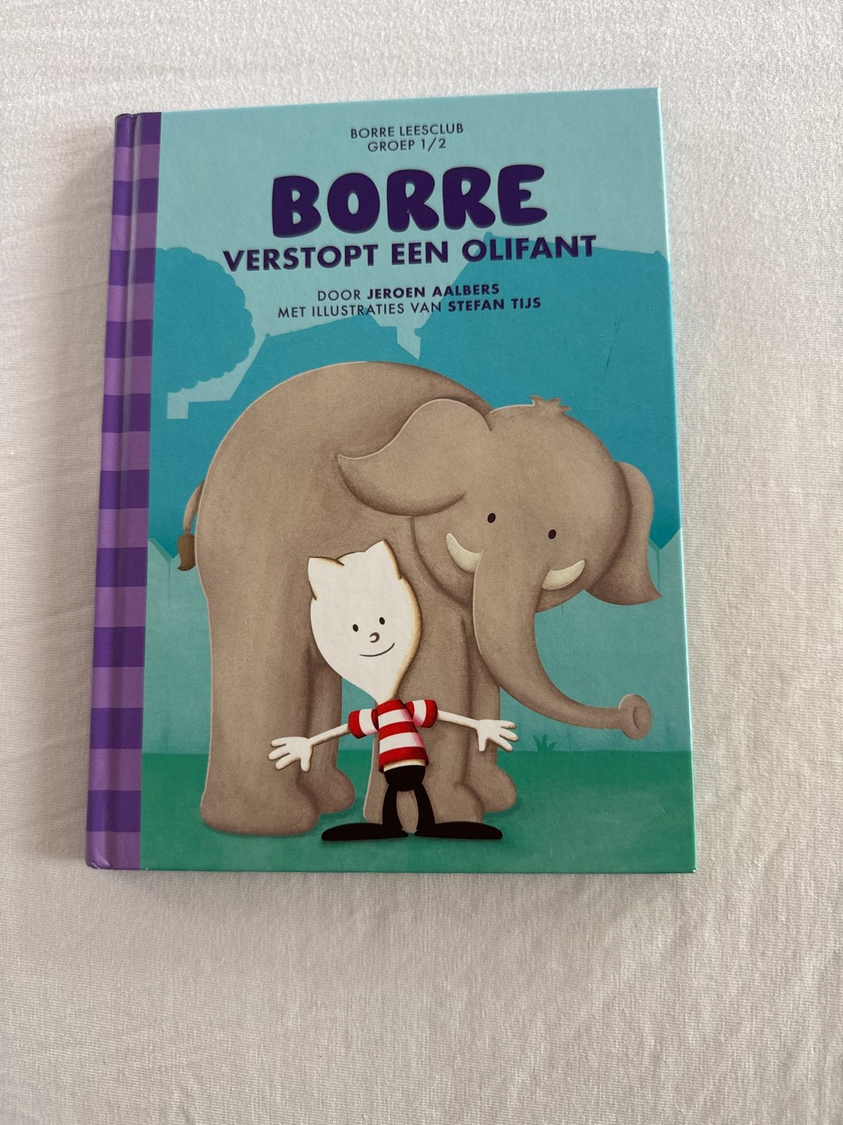 Borre verstopt een olifant - Borre Leesclub Groep 1/2, Ophalen of Verzenden, Nieuw