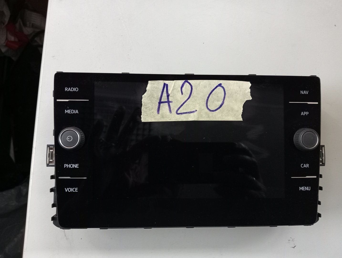 VW Golf 7 Facelift Navi Display Discovery Media (Touch Scree, Gebruikt, -, -, Ophalen of Verzenden
