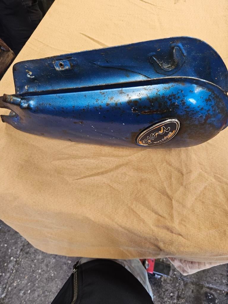 Honda novio tank - Blauw, Gebruikt, Fietsen en Brommers, Brommeronderdelen | Oldtimers, Ophalen of Verzenden, Gebruikt