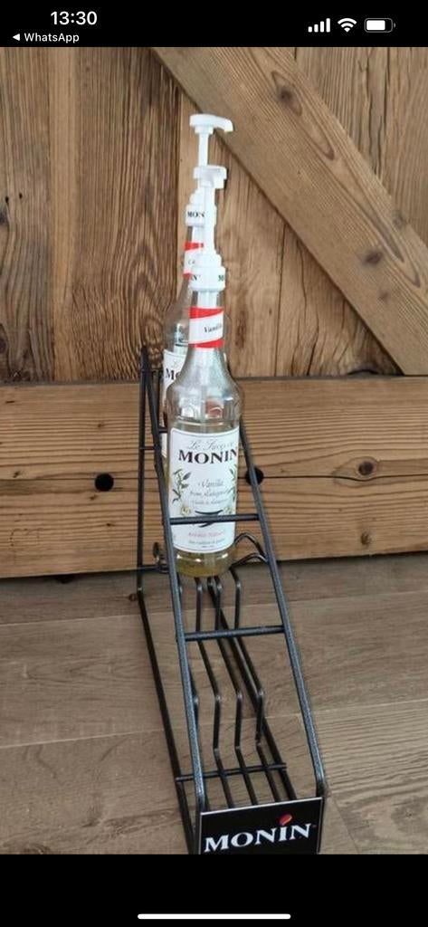 Monin flessenrek, Ophalen, Zo goed als nieuw