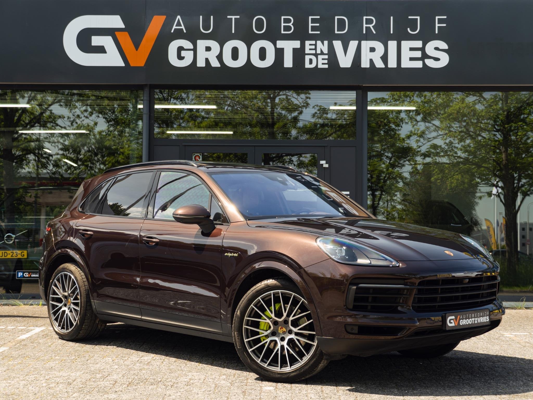 Porsche Cayenne 3.0 E-Hybrid |Chrono|Pano|Bose|Club Leder|Tr, Auto's, Automaat, Cayenne, Gebruikt, Euro 6