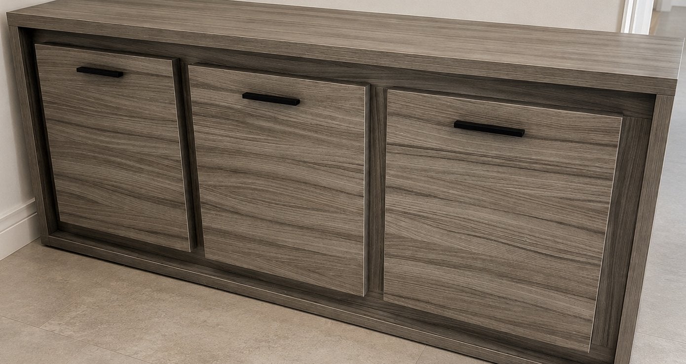 Dressoir, Ophalen, Met plank(en), Gebruikt, 200 cm of meer