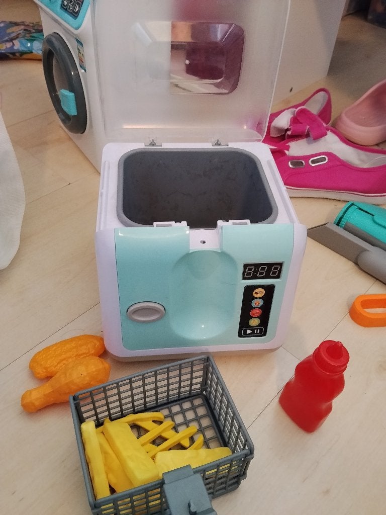 Speelgoed Airfryer met accessoires, Ophalen, Zo goed als nieuw, Airfryer, Minder dan 750 gram