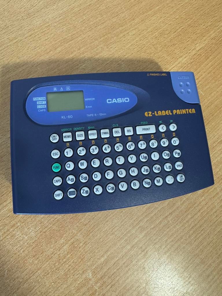 Labelprinter Casio KL-60, Ophalen of Verzenden, Zo goed als nieuw