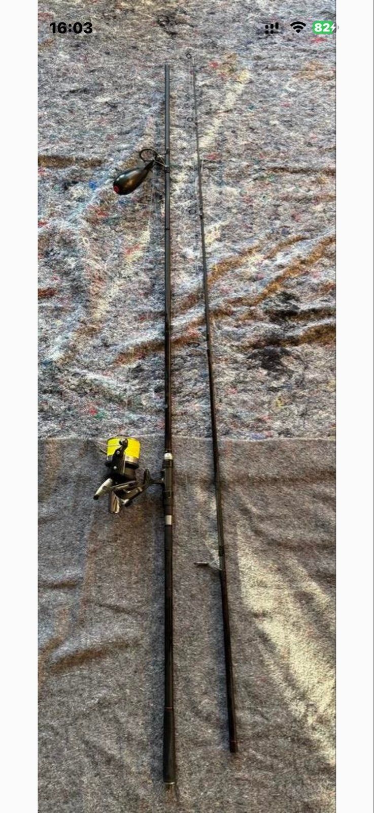 Nash H-Gun Slof/Marker Rod & Daiwa Emblem Spod Molen Set, Watersport en Boten, Hengelsport | Karpervissen, Ophalen, Gebruikt