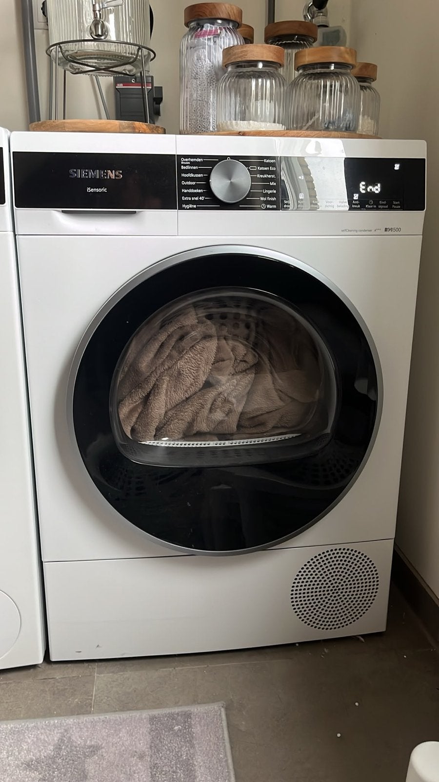 Siemens WQ35G2D7NL SpeedPack Warmtepompdroger 8kg C, Witgoed en Apparatuur, Ophalen, Overige typen, 8 tot 10 kg, Zo goed als nieuw
